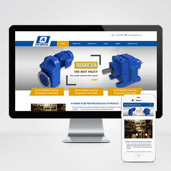 <b>英文外贸减速机械公司网站模板下载 精选</b>