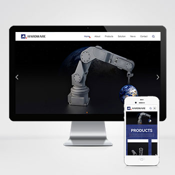 英文外贸五金机械设备网站模板下载 立即