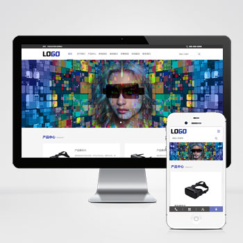 VR眼镜设备网站模板下载 探索我们的免费