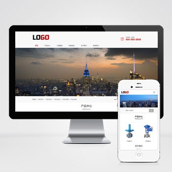 调节阀门气动球阀网站模板下载 免费下载